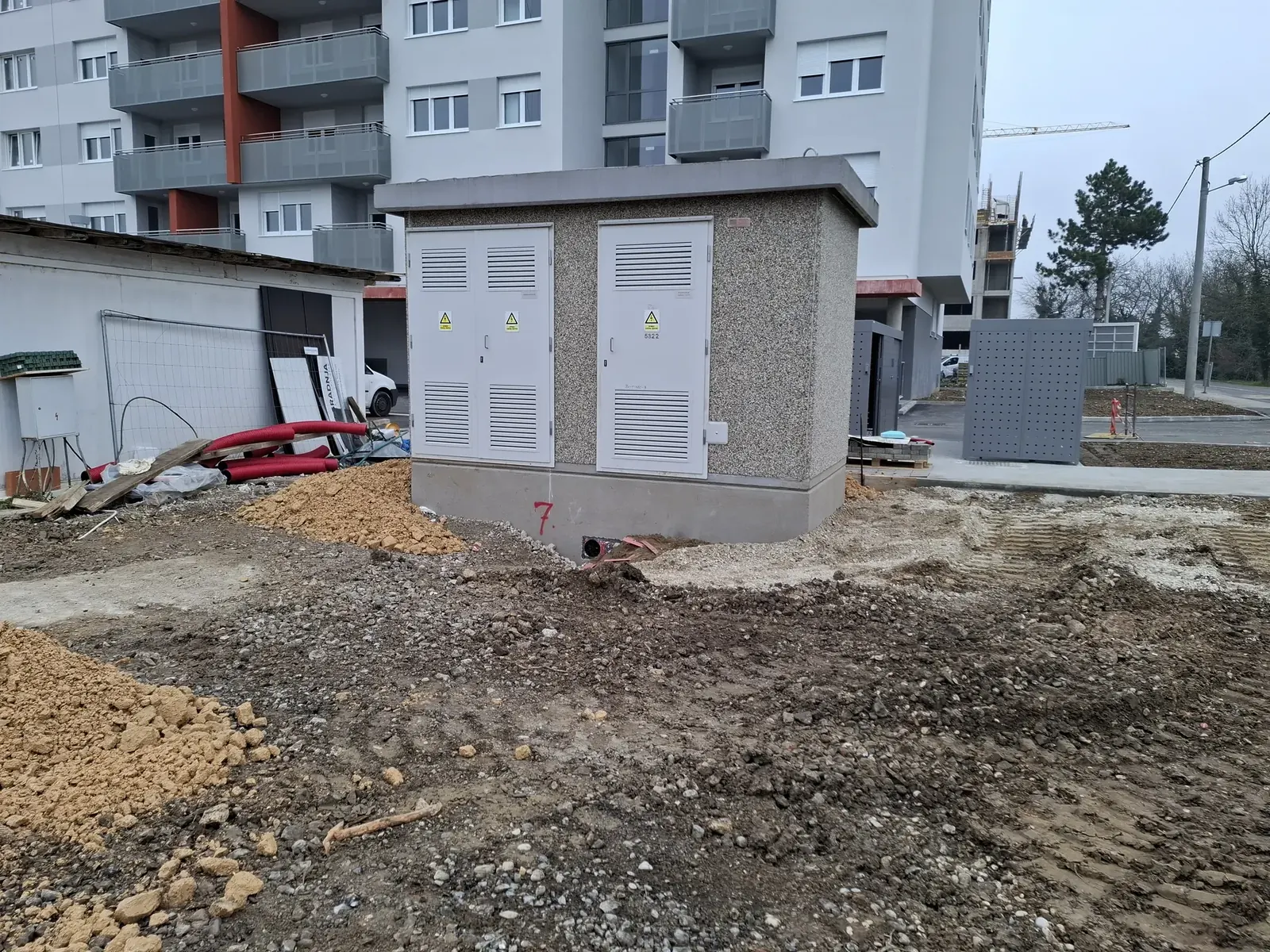 Trafostanica NTS Botinec 8 tijekom stručnog nadzora